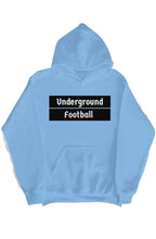 Underground Football Pullover Hoody- Carolina Blue