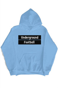 Underground Football Pullover Hoody- Carolina Blue