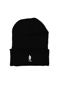 Football Man Reverse Color Beanie