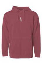 Maroon Independent Pigment Dyed Hoodie