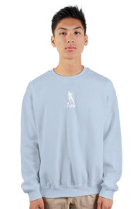 Light Blue heavy crewneck sweatshirt