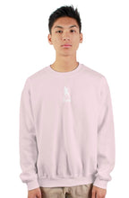 Pink heavy crewneck sweatshirt