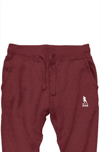 Maroon premium joggers