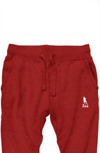 Red premium joggers